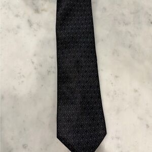 Arrow Black Patterned Tie